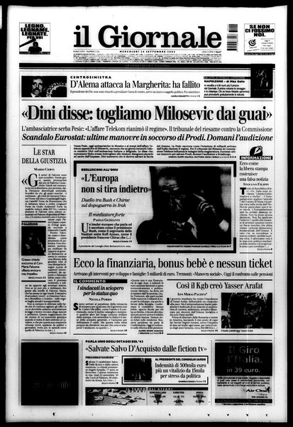 Il giornale : quotidiano del mattino